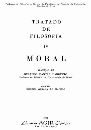 Tratado de Filosofia IV Moral